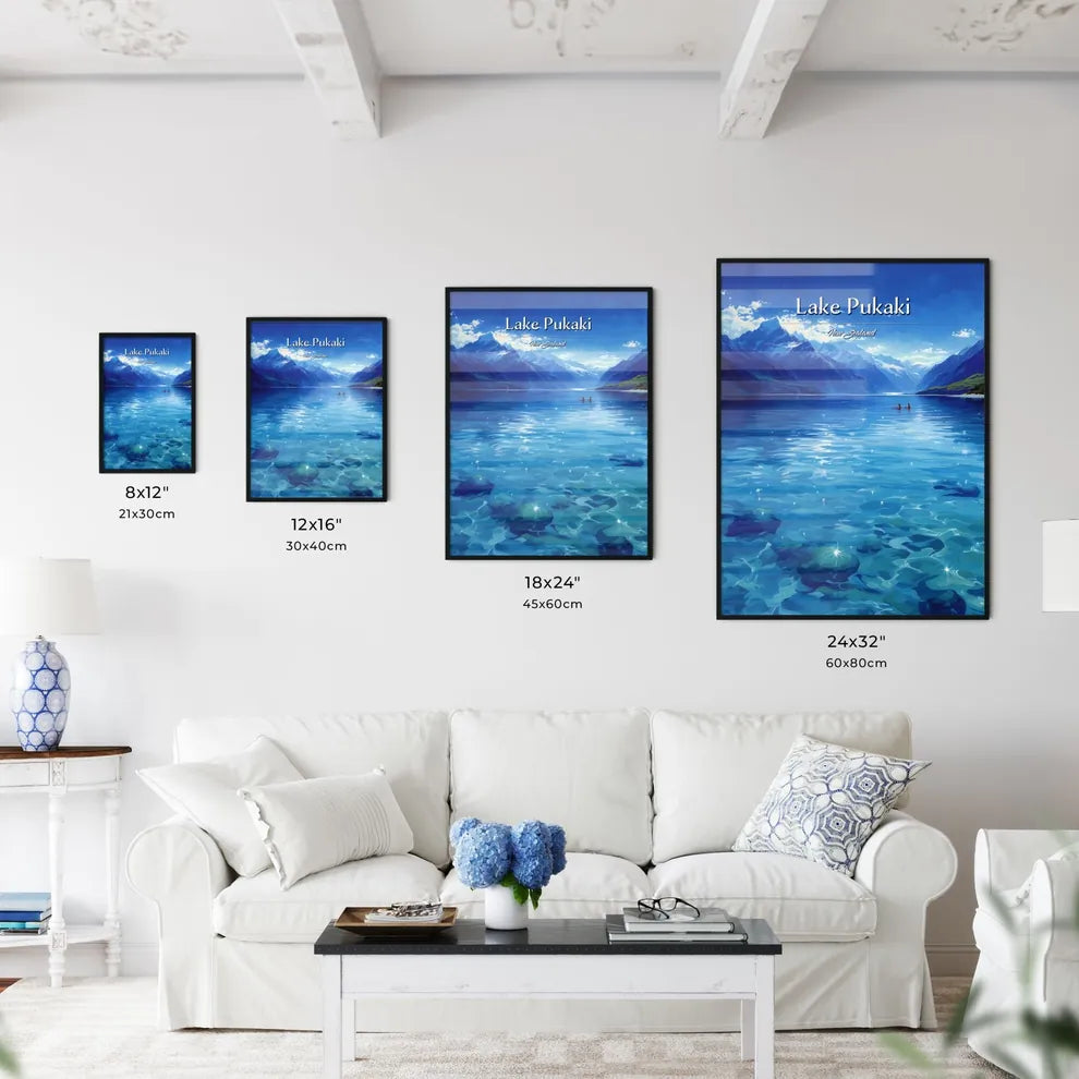 Lake Pukaki Size Chart