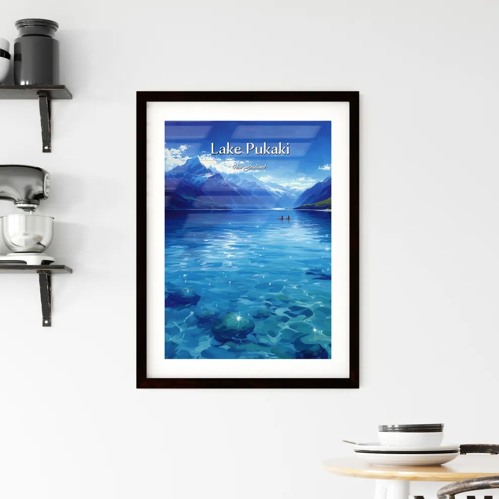 Lake Pukaki Framed Print