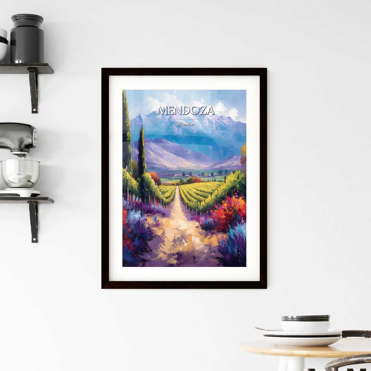 Mendoza Framed Print