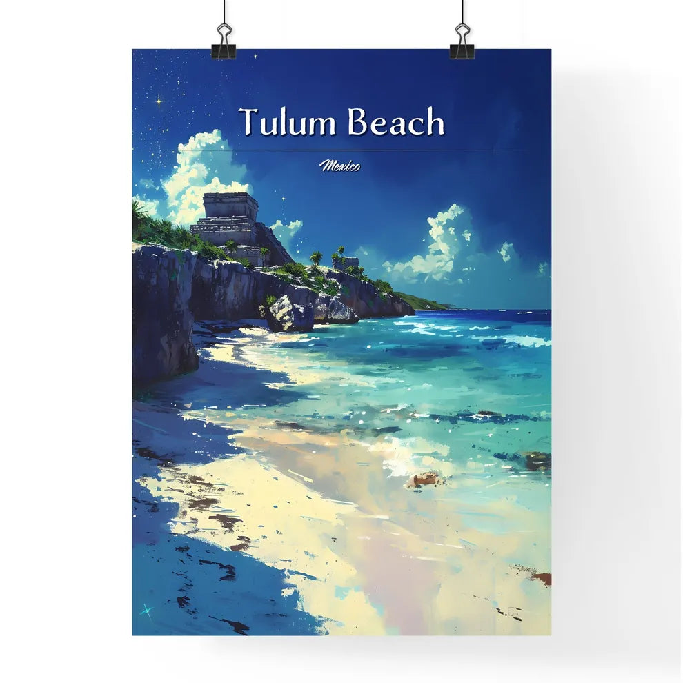 Tulum Beach Poster