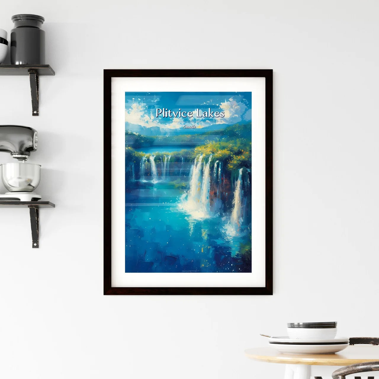 Plitvice Lakes National Park Framed Print