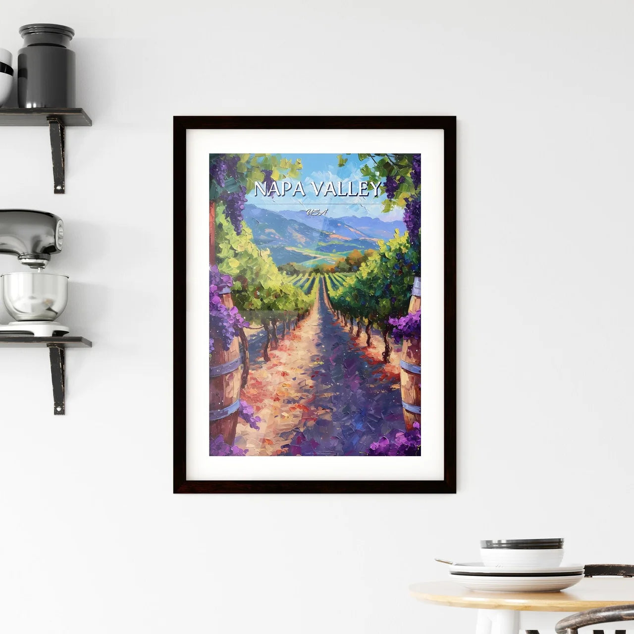 Napa Valley Framed Print