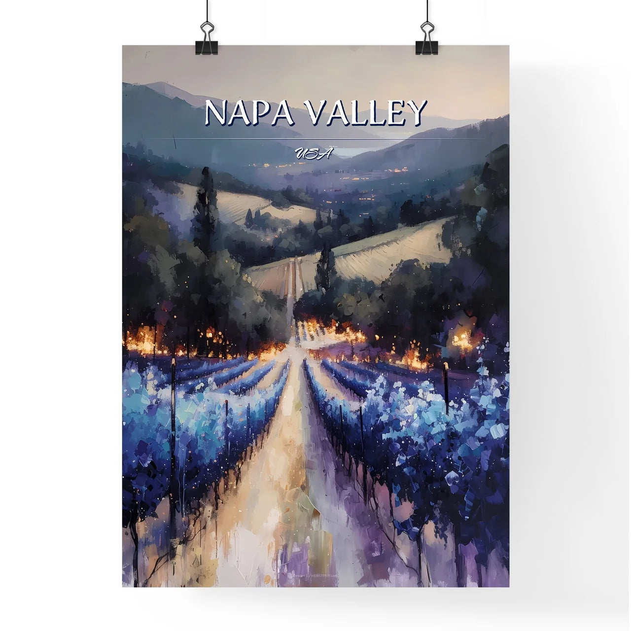 Napa Valley Poster