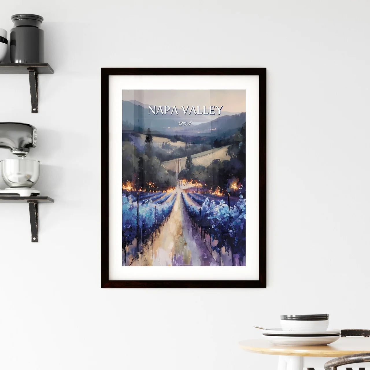 Napa Valley Framed Print