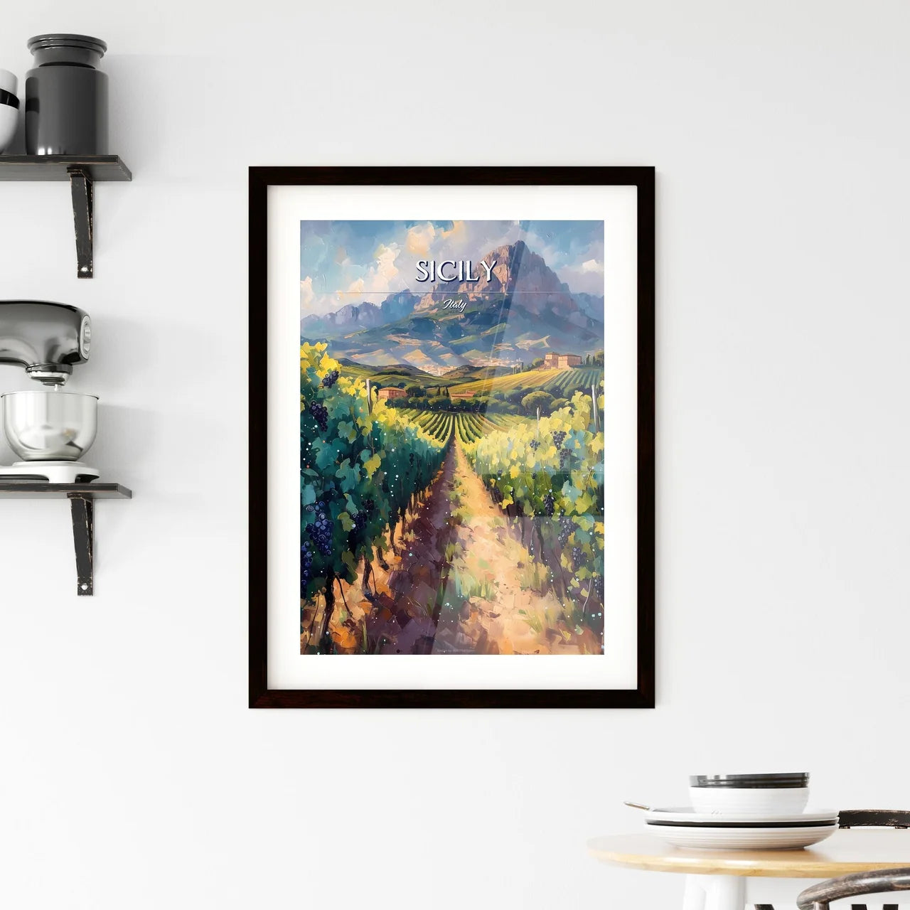 Sicily Framed Print