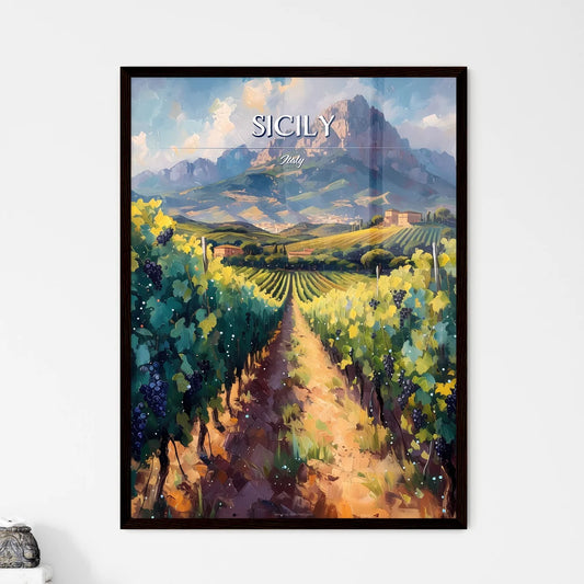 Sicily - Framed Art Print