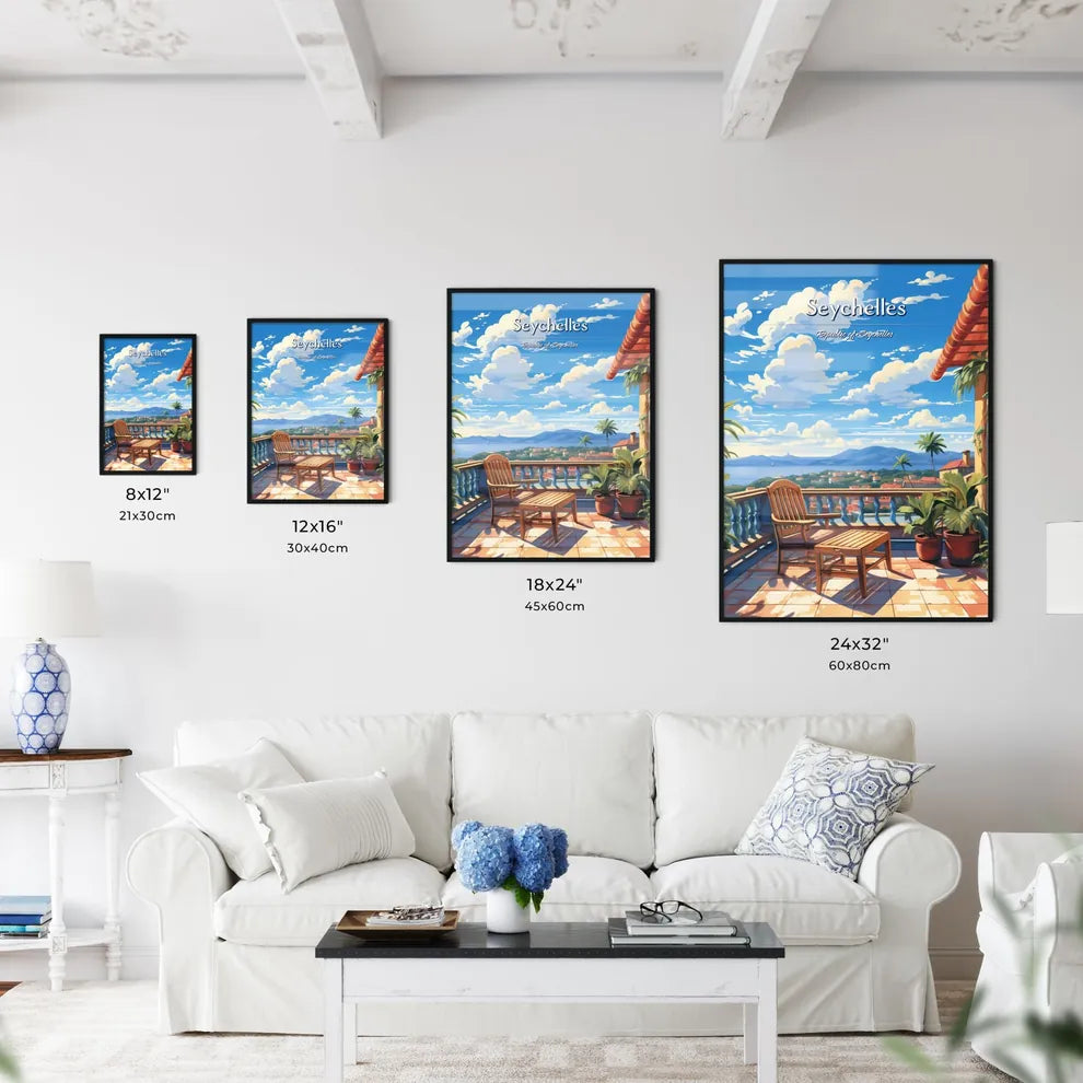 On the roofs of Seychelles - Kitchen Hangings