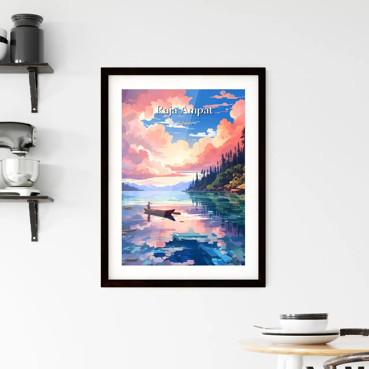 Raja Ampat Framed Print