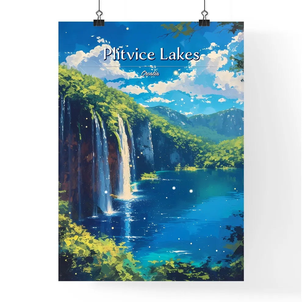 Plitvice Lakes National Park Poster