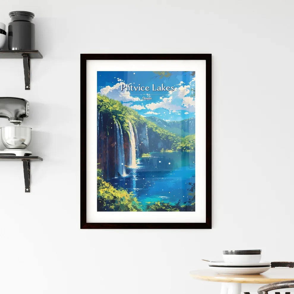 Plitvice Lakes National Park Framed Print