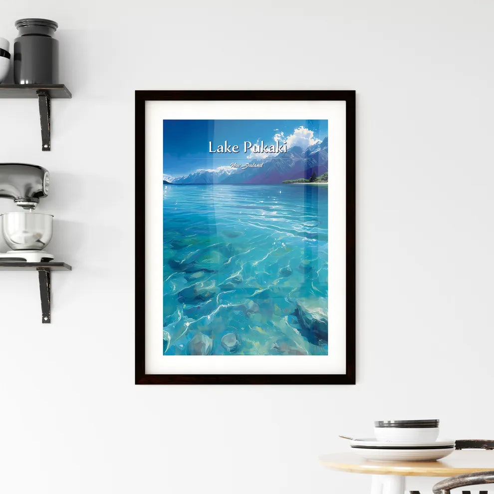 Lake Pukaki Framed Print