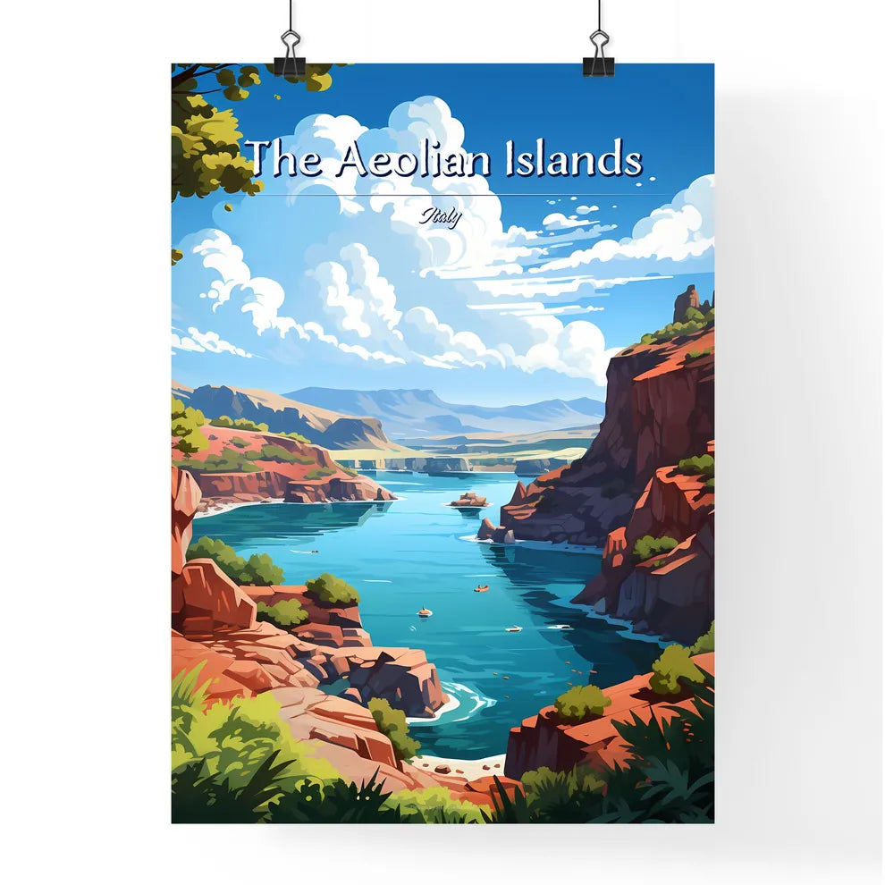 The Aeolian Islands Poster