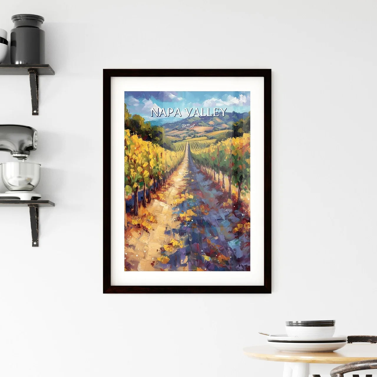 Napa Valley Framed Print