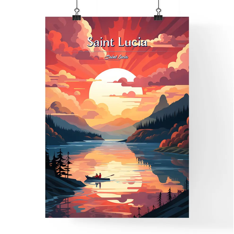 Saint Lucia Poster