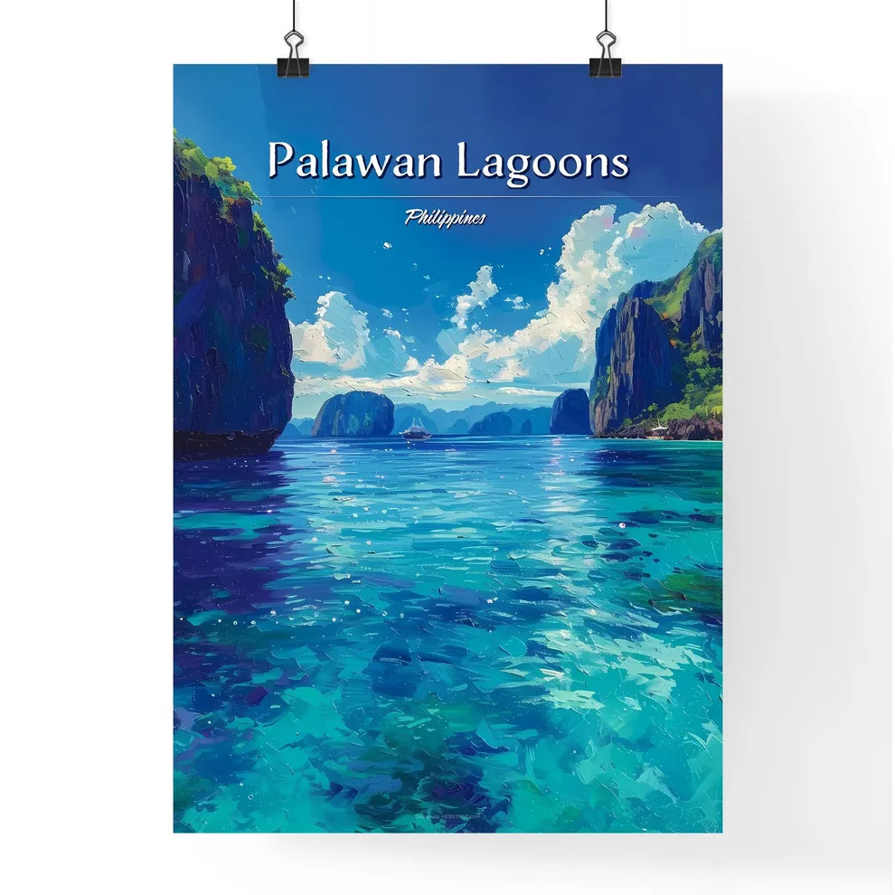 Palawan Lagoons Poster