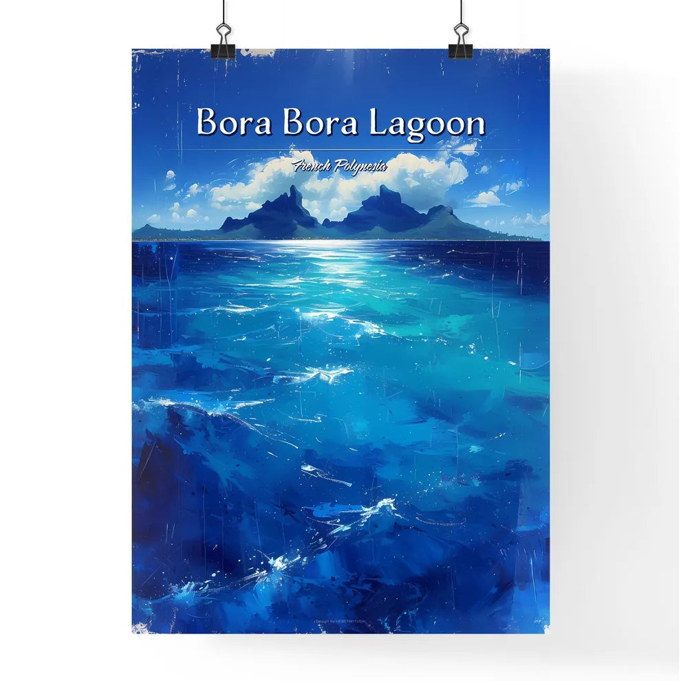 Bora Bora Lagoon Poster