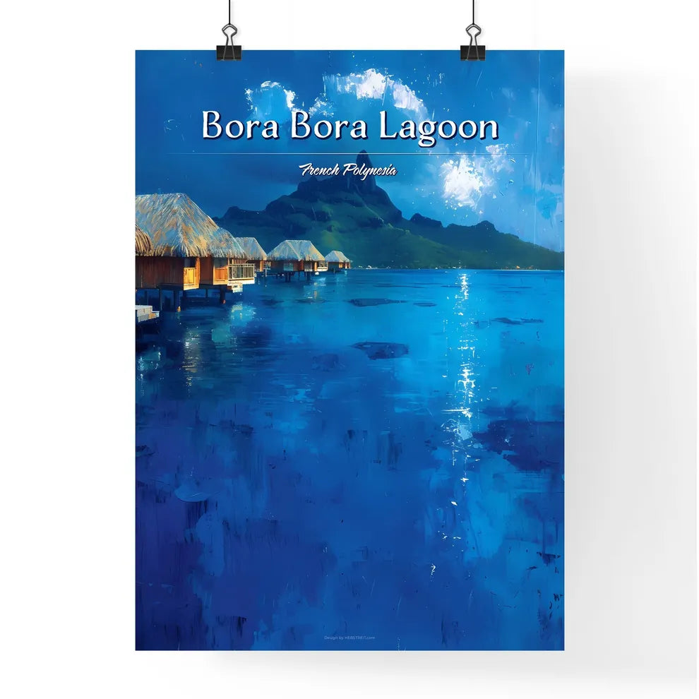 Bora Bora Lagoon Poster