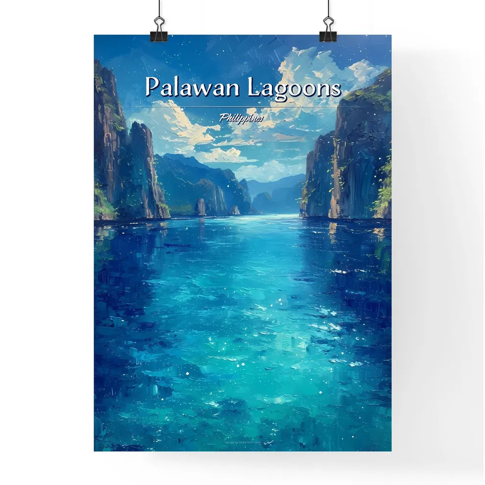 Palawan Lagoons Poster