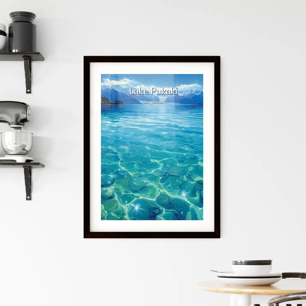 Lake Pukaki Framed Print