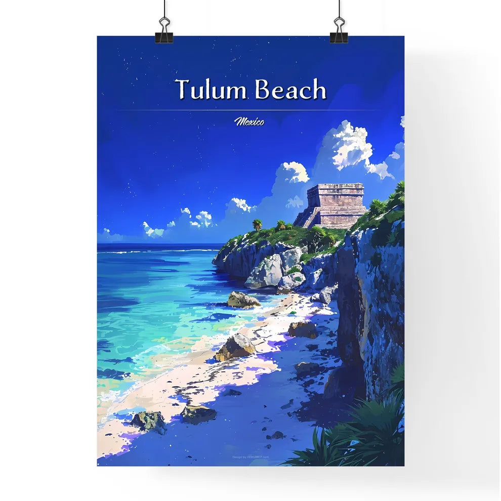 Tulum Beach Poster