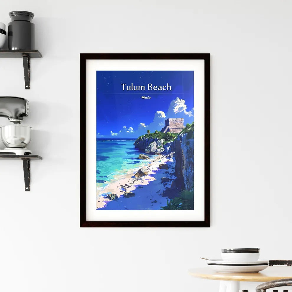 Tulum Beach Framed Print