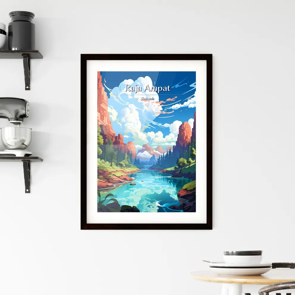 Raja Ampat Framed Print