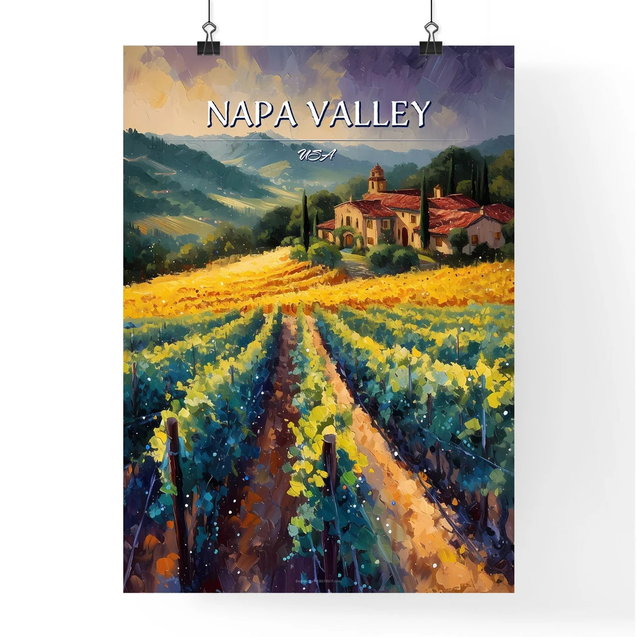 Napa Valley Poster