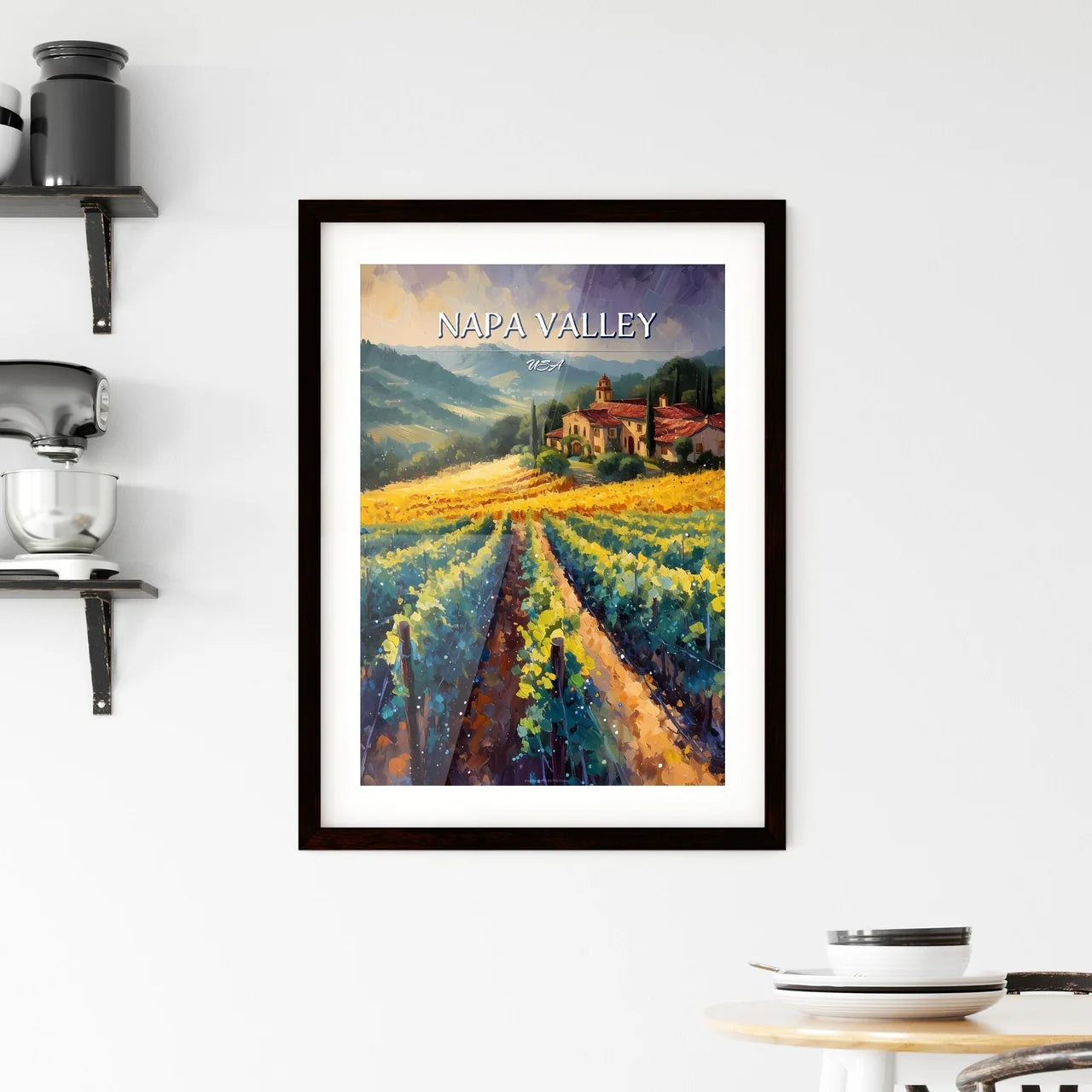 Napa Valley Framed Print