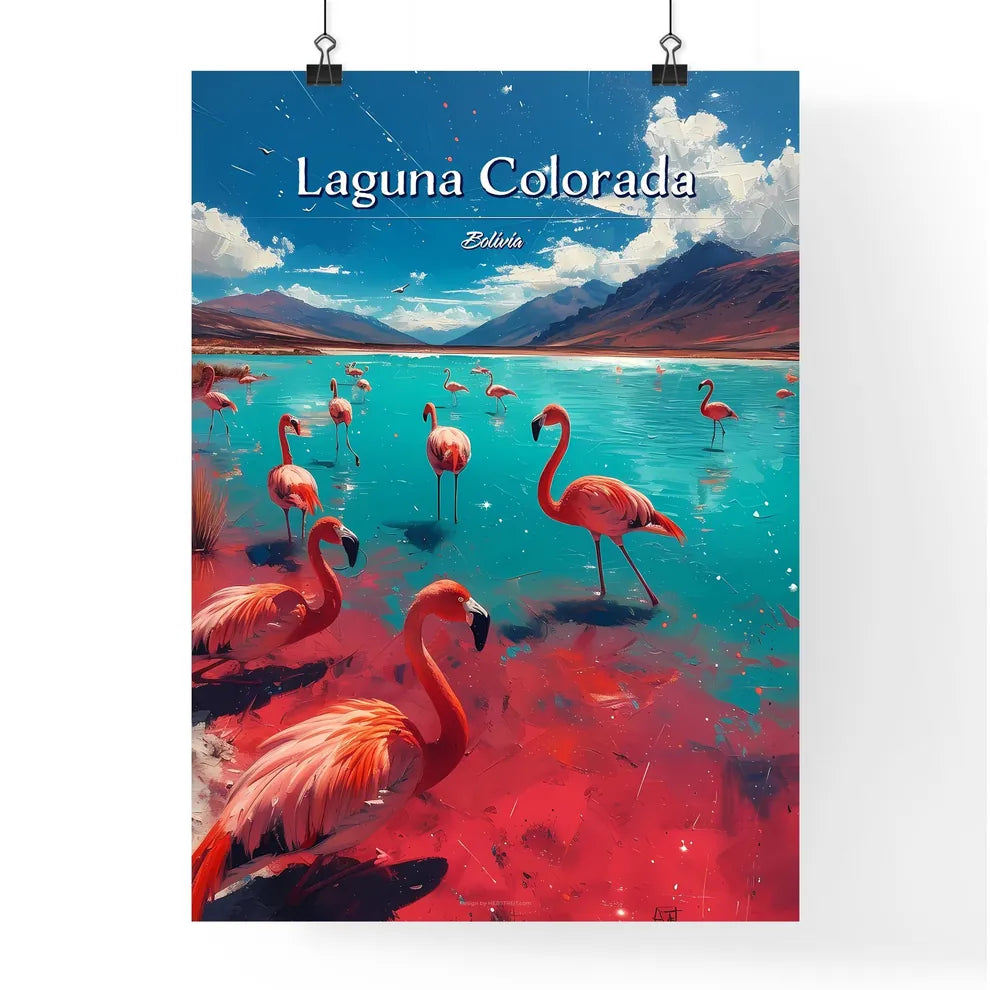Laguna Colorada Poster