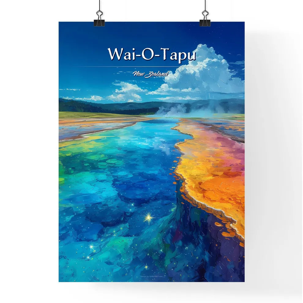 Wai-O-Tapu Poster