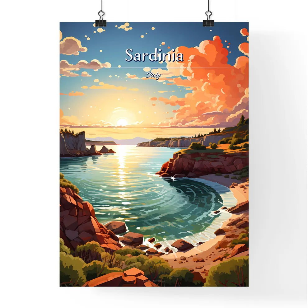 Sardinia Poster