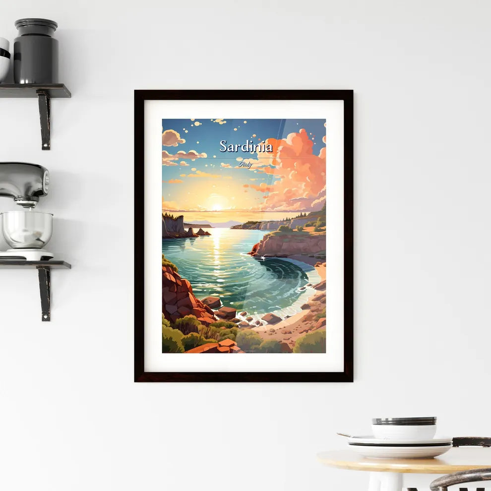 Sardinia Framed Print