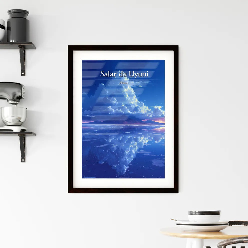 Salar de Uyuni Framed Print