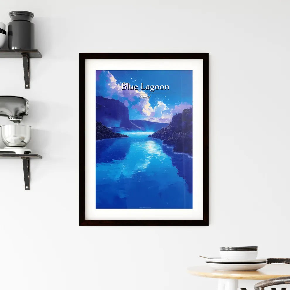 Blue Lagoon Framed Print