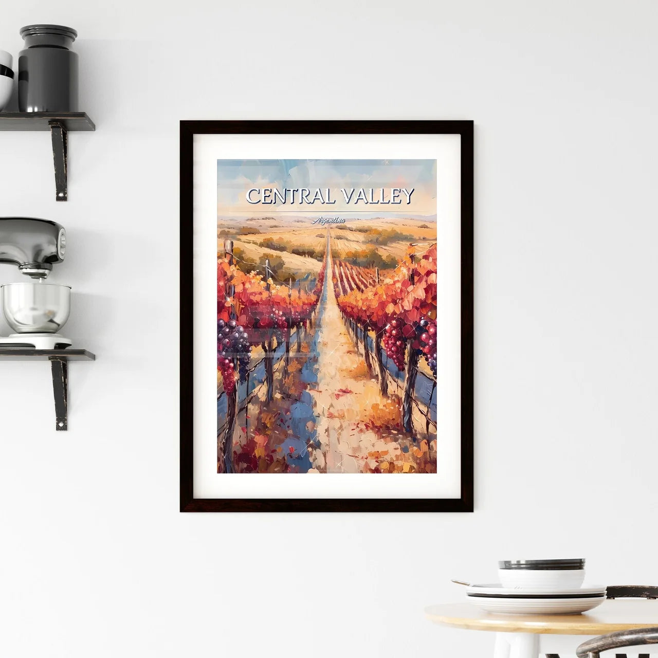Central Valley Framed Print