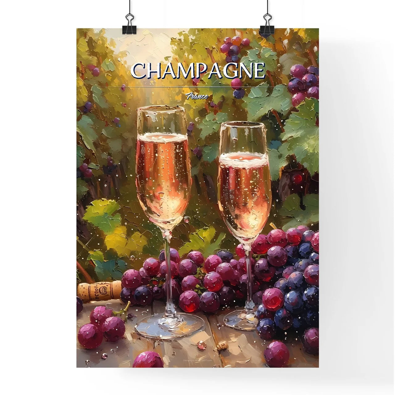 Champagne Poster