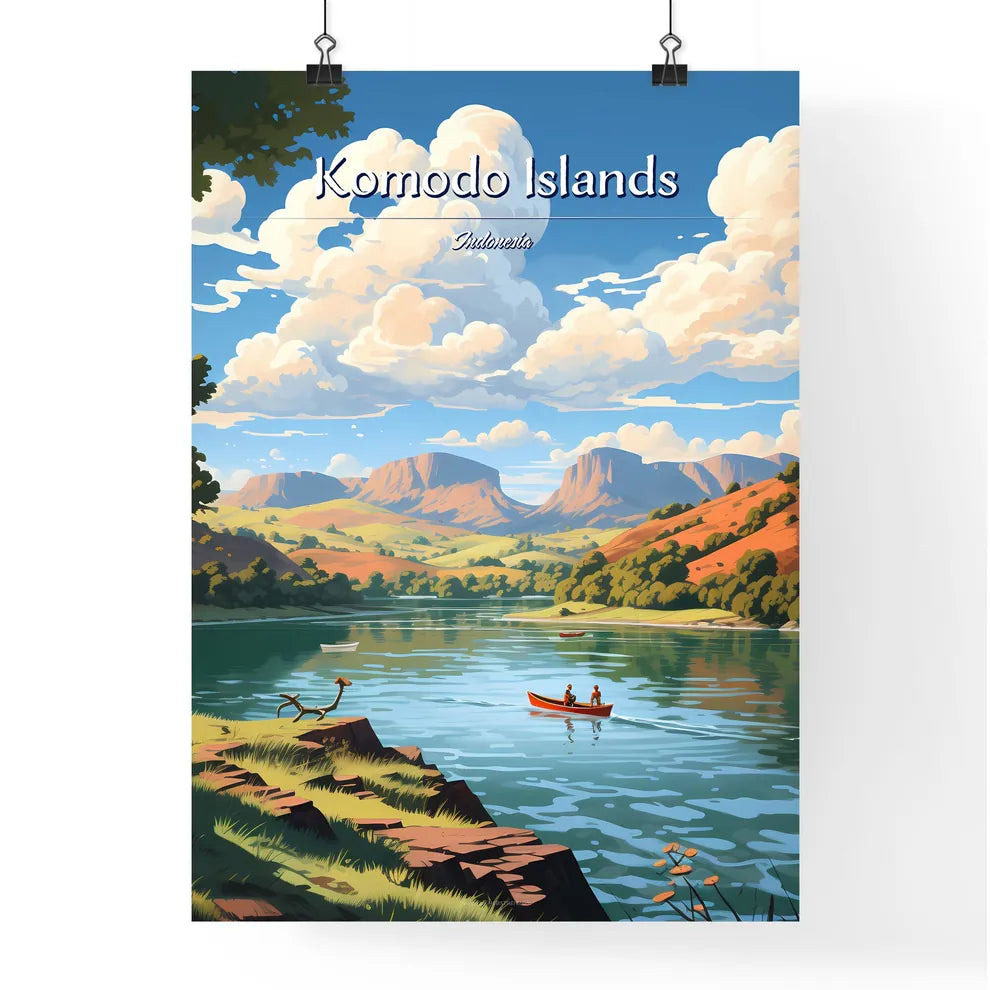 Komodo Islands Poster