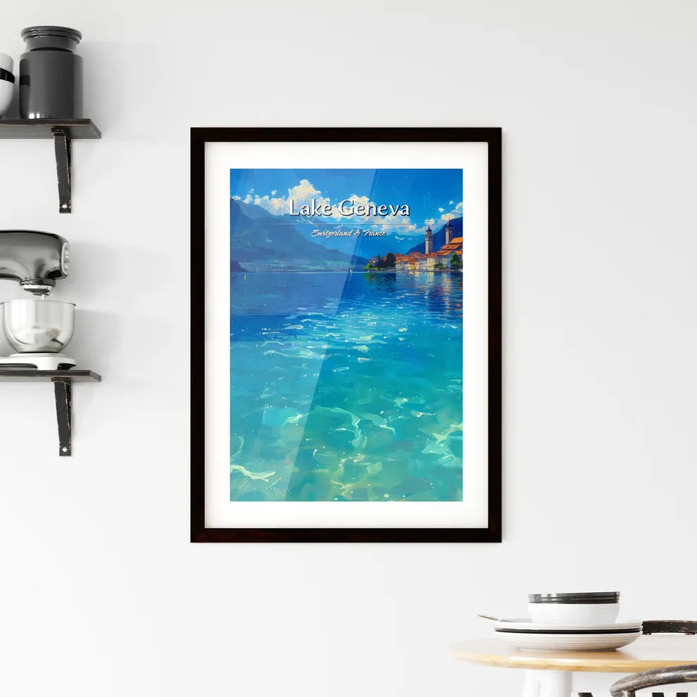 Lake Geneva Framed Print