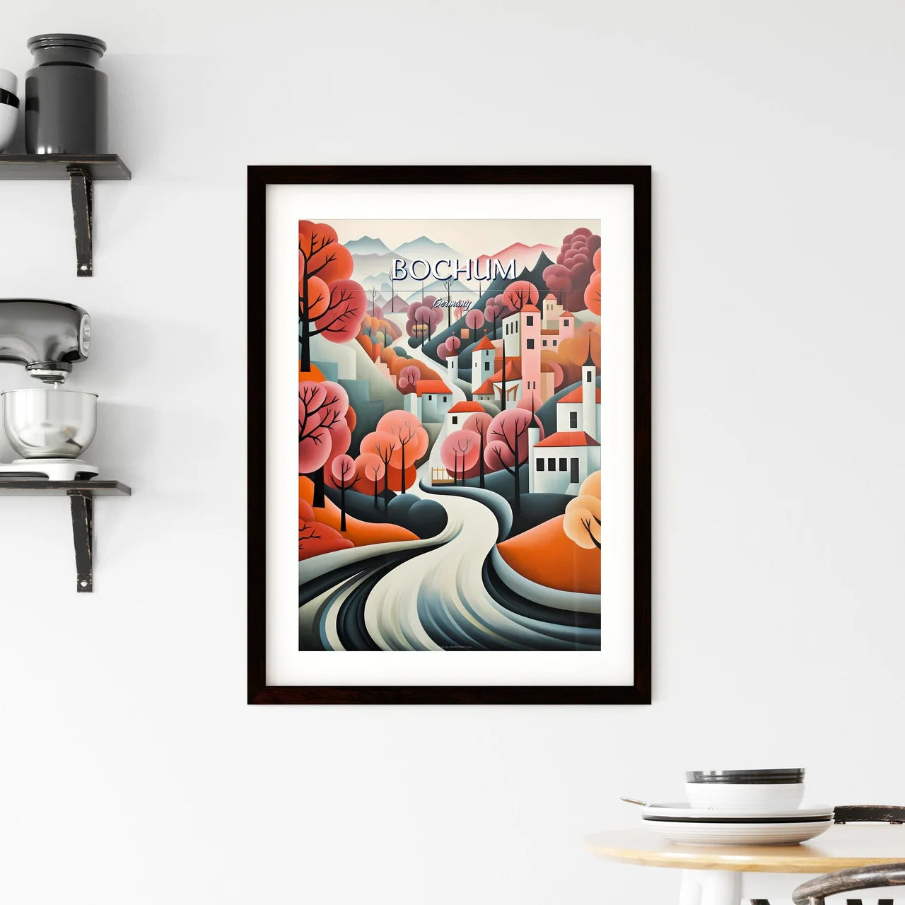 Bochum Framed Print