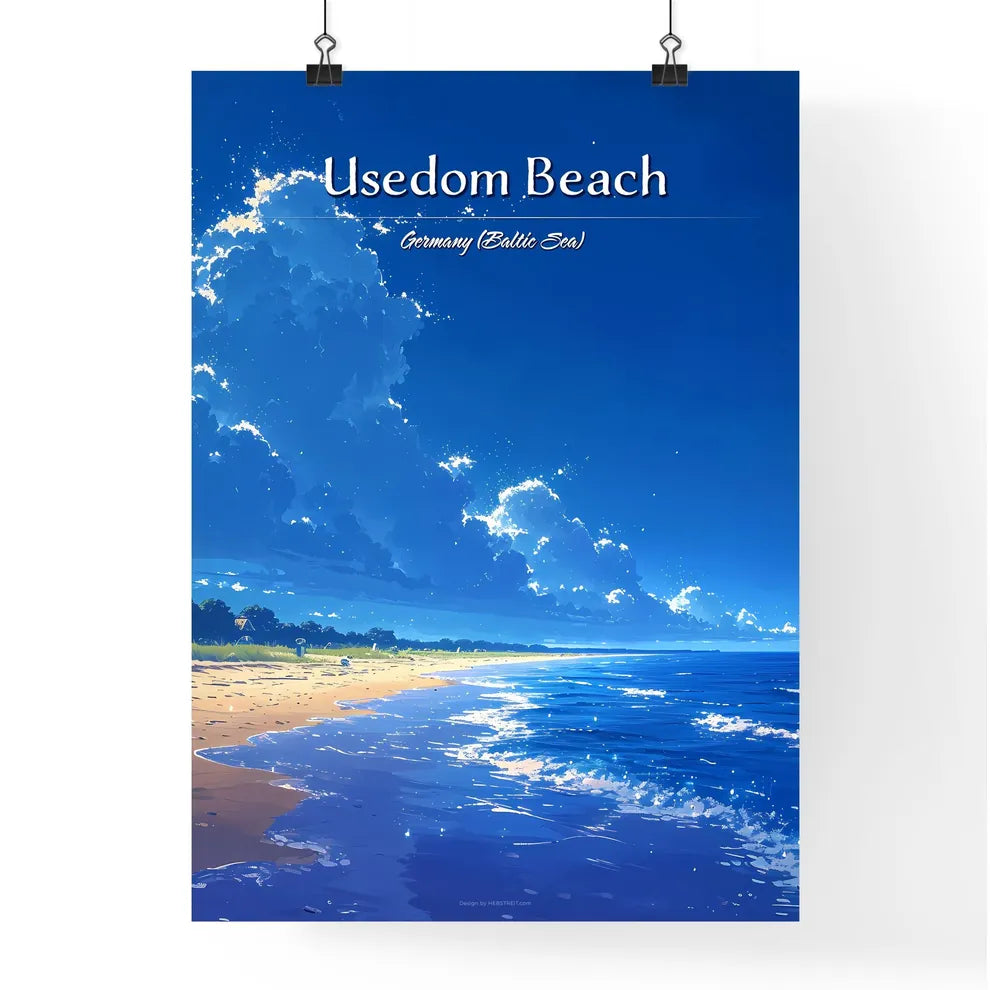 Usedom Beach Poster