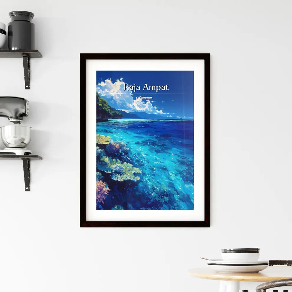 Raja Ampat Framed Print
