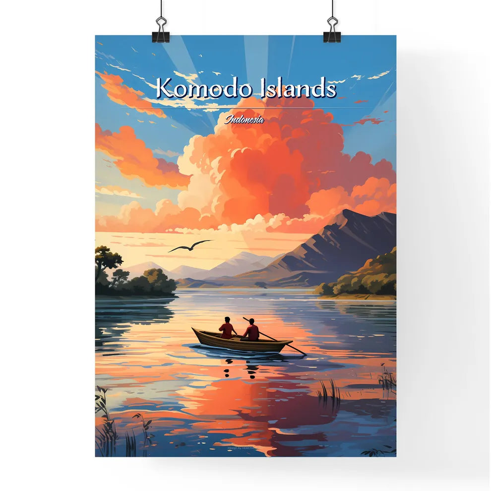 Komodo Islands Poster