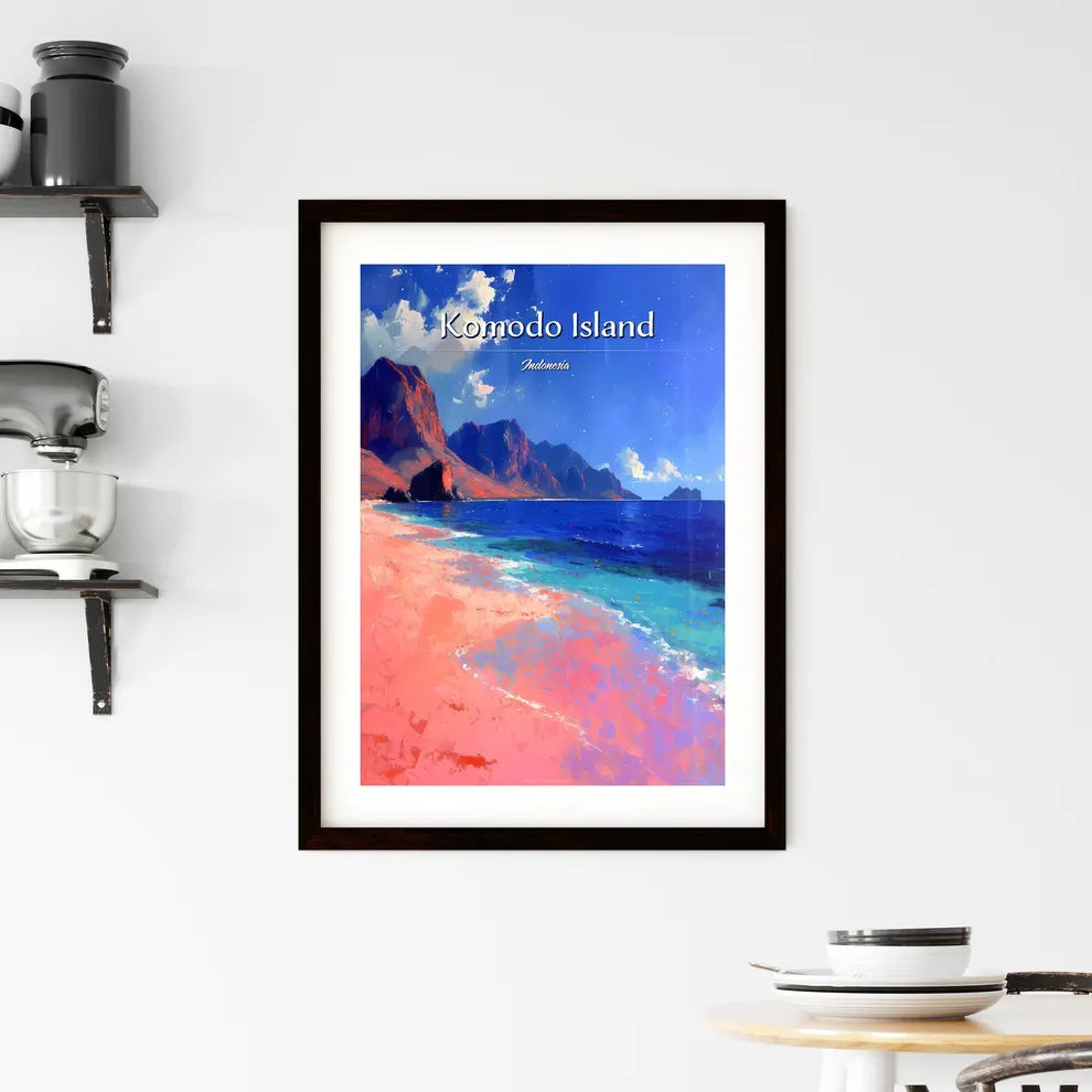 Komodo Island Framed Print