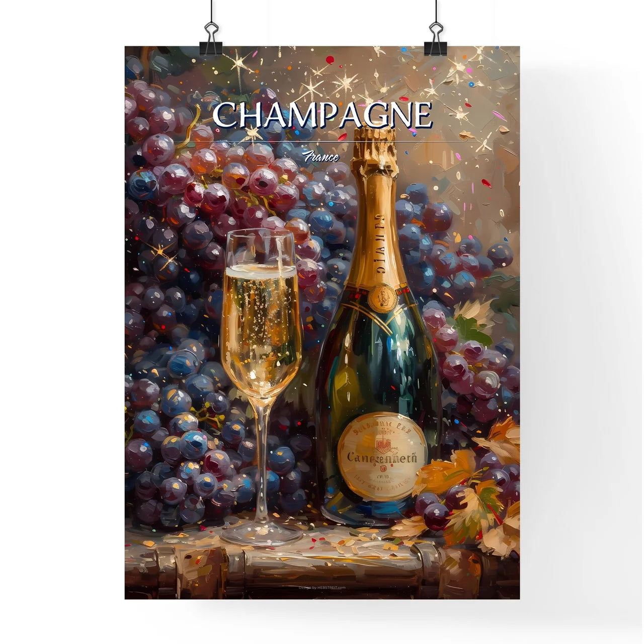 Champagne Poster