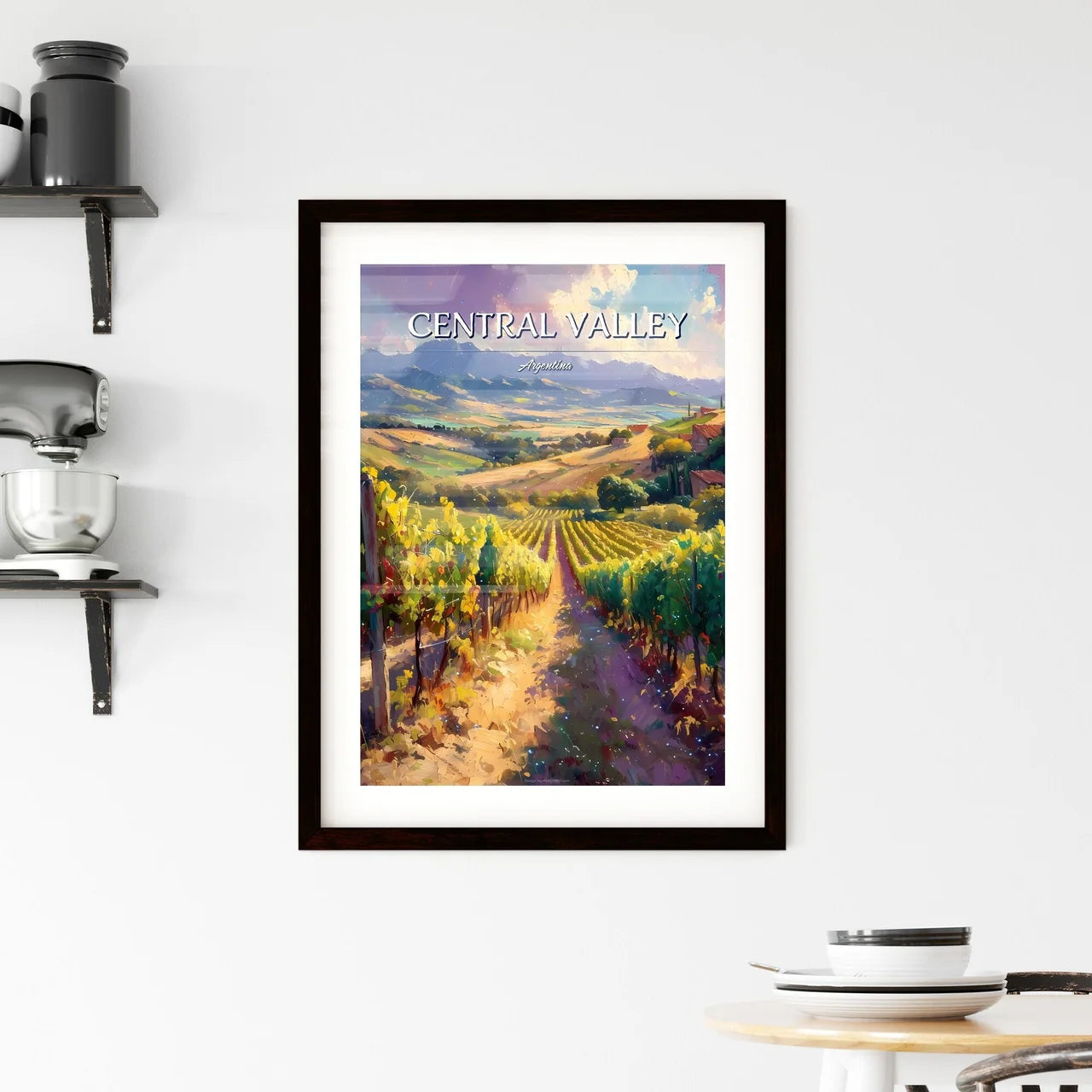 Central Valley Framed Print