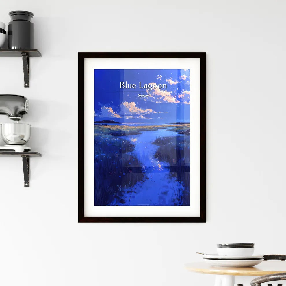 Blue Lagoon Framed Print