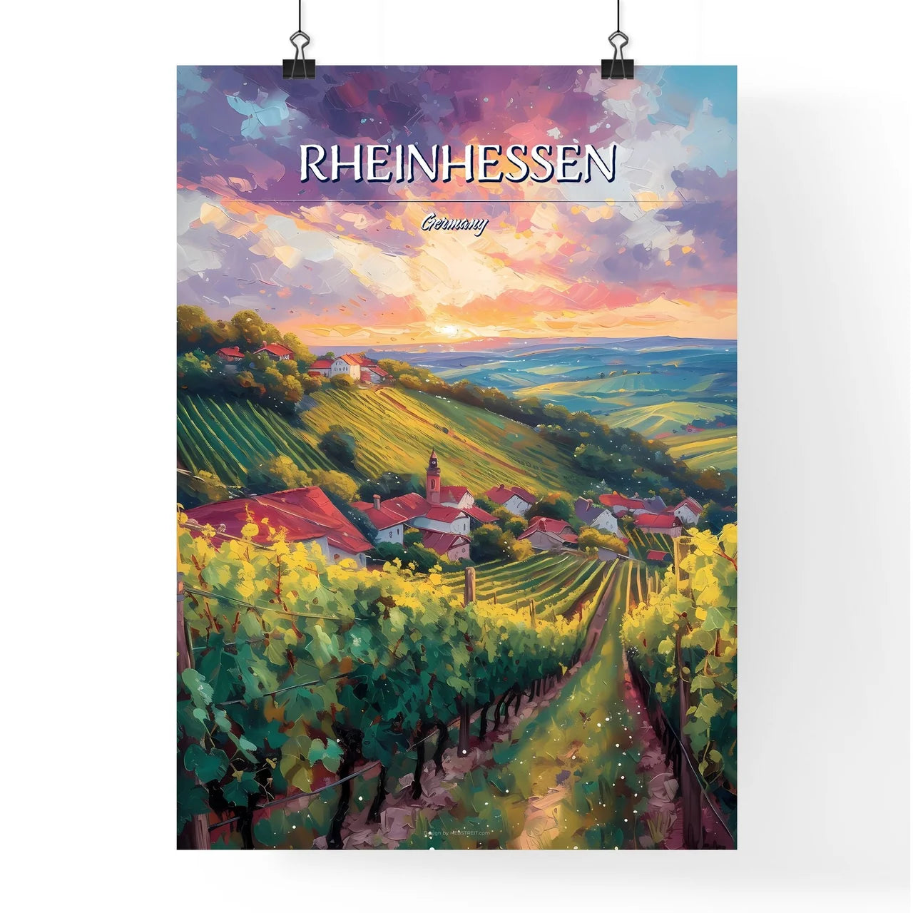 Rheinhessen Poster