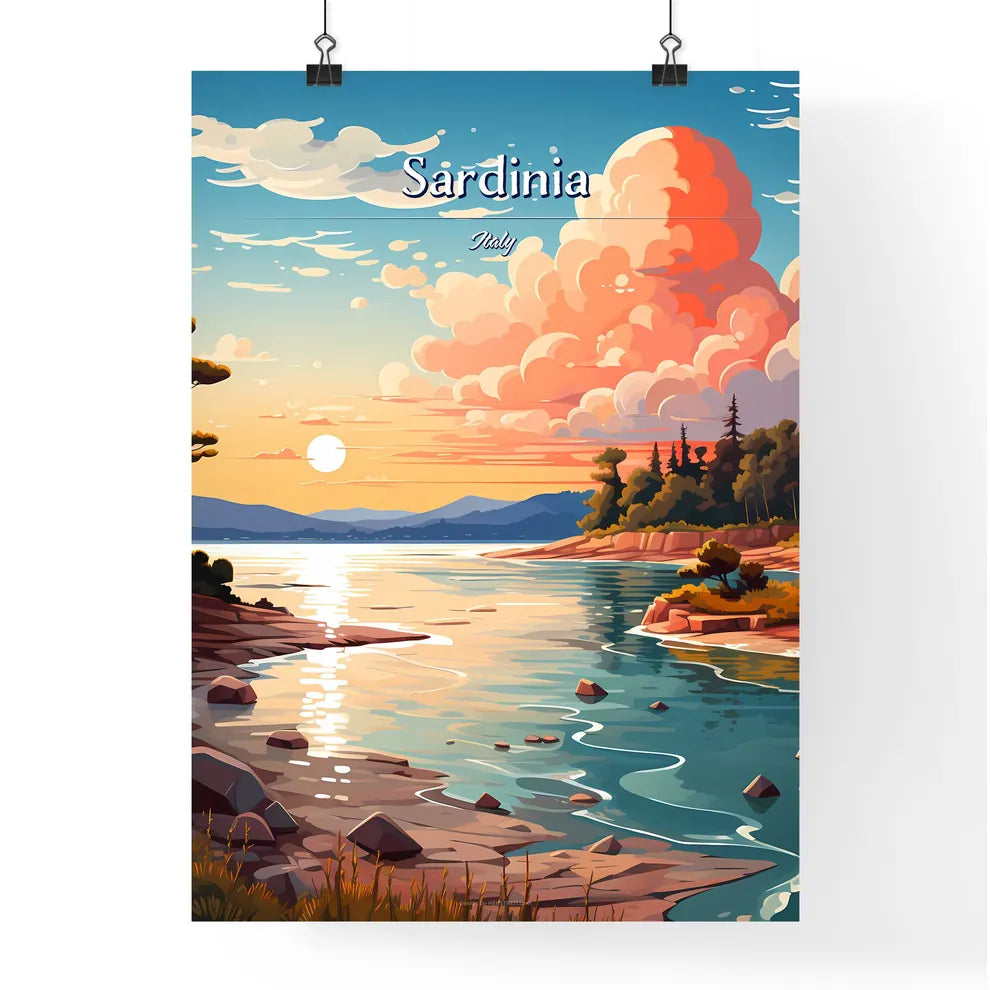 Sardinia Poster