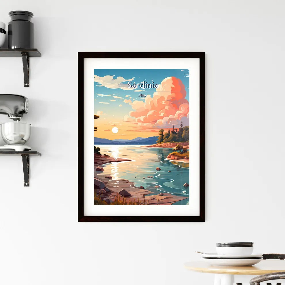 Sardinia Framed Print