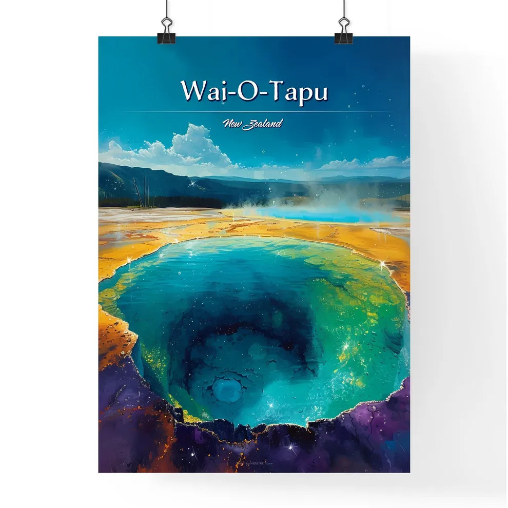 Wai-O-Tapu Poster